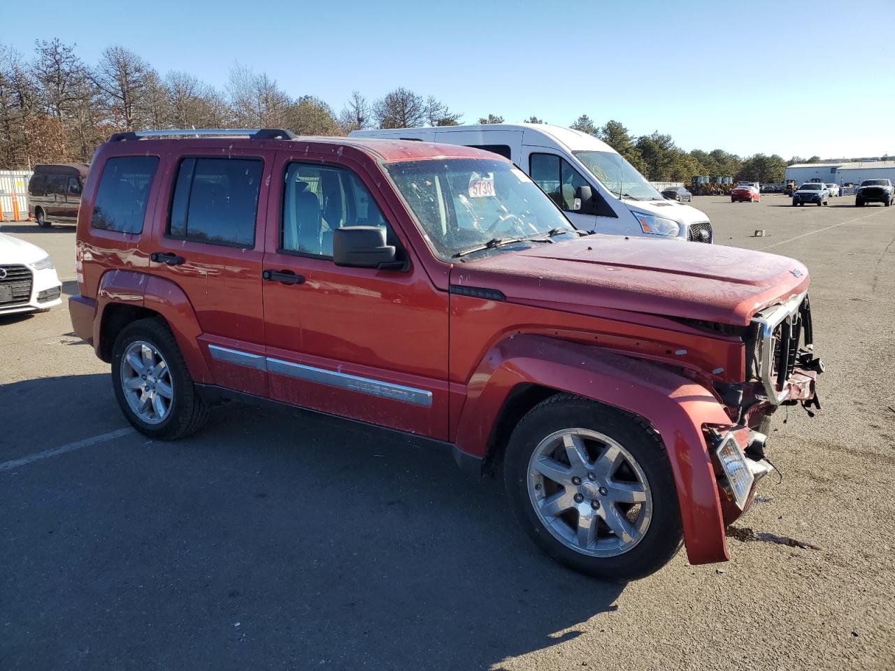 2008 Jeep Liberty (North America) VIN 1J8GN58K68W274159 Copart auction photo, front end / minor dent/scratches damage thumbnail 4