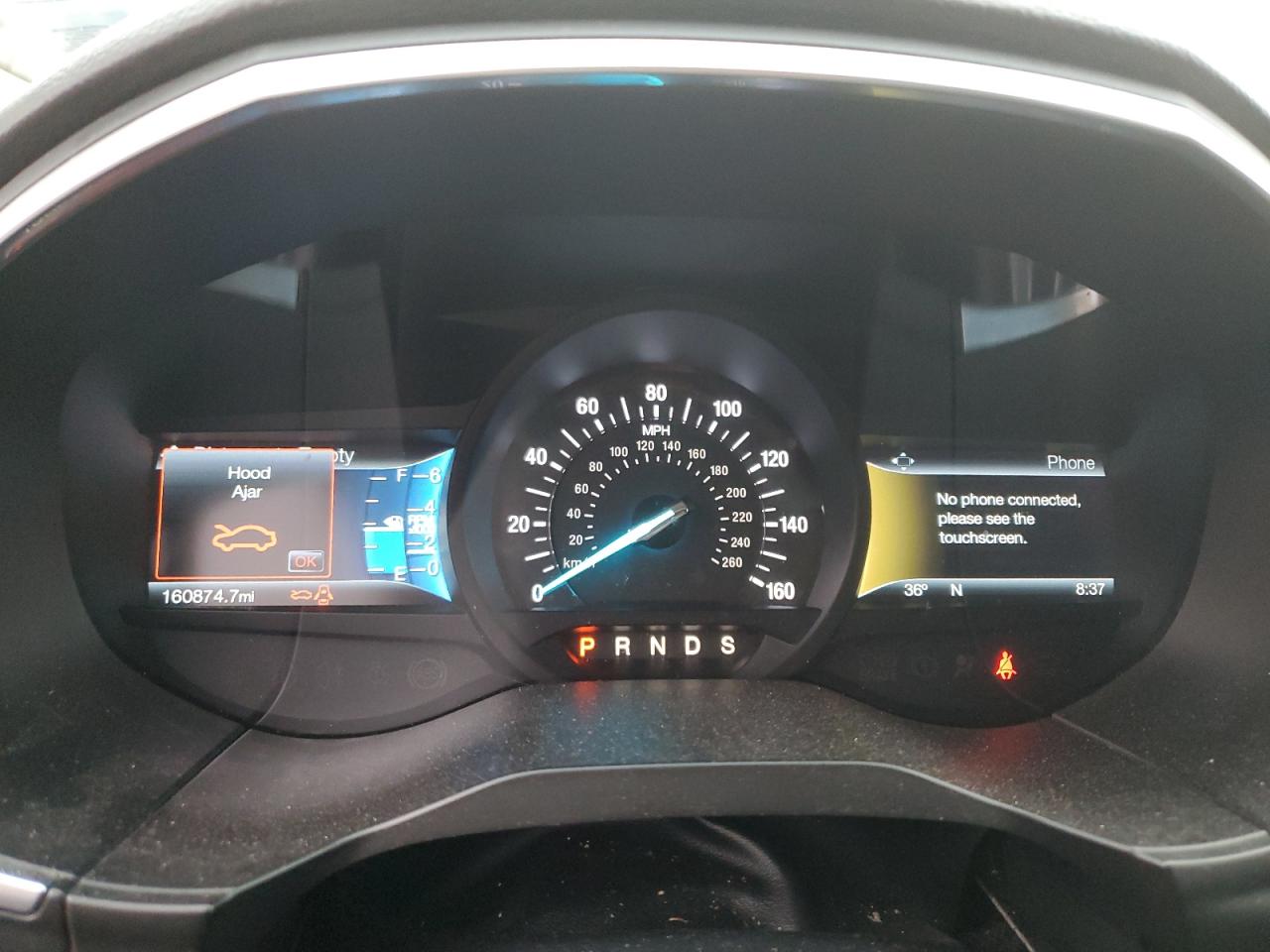2015 Ford Edge VIN 2FMTK4K90FBB63390 Copart auction photo, rear end damage thumbnail 9