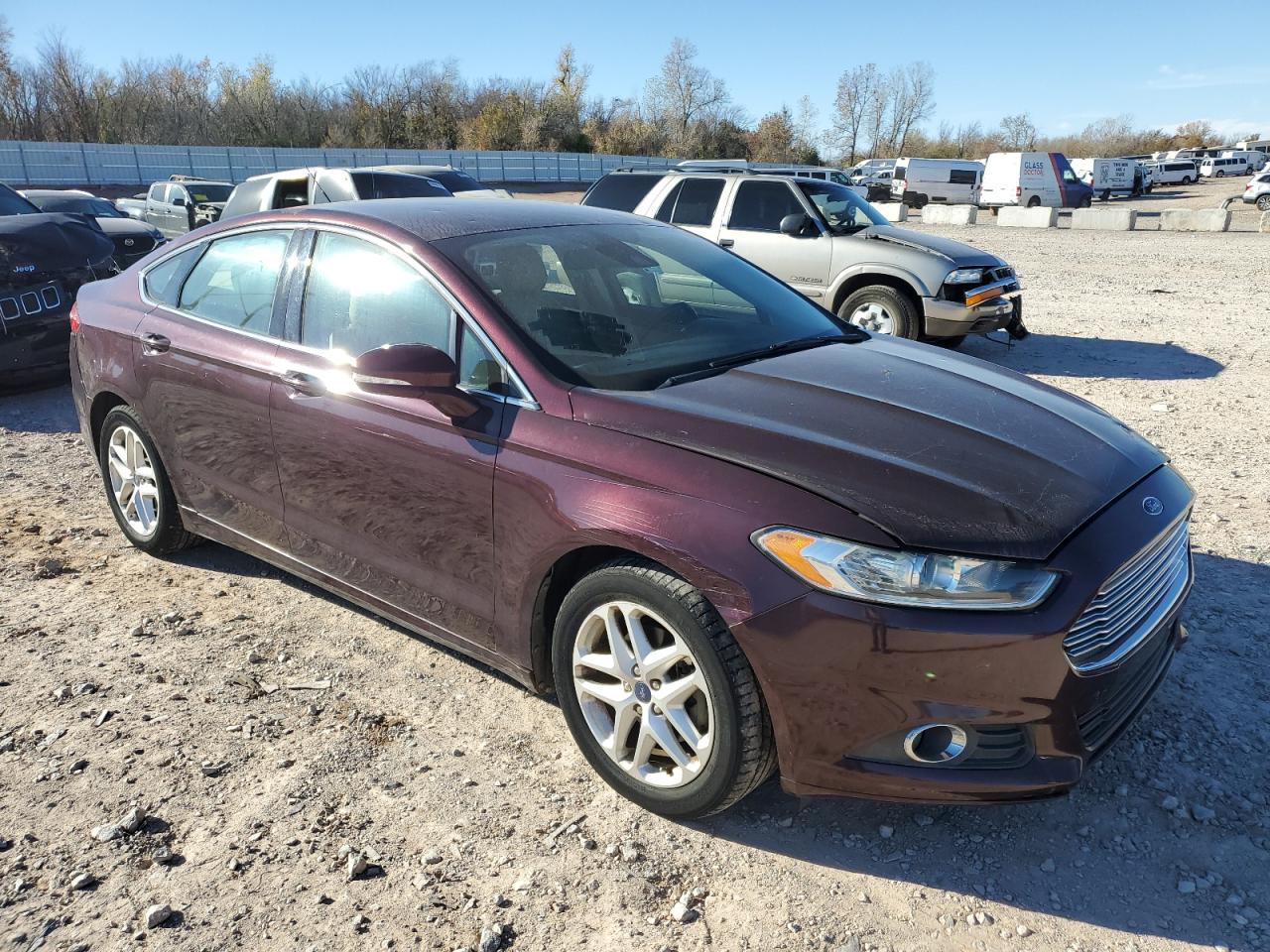 2013 Ford Fusion VIN 3FA6P0HR3DR241751 Copart auction photo, hail / front end damage thumbnail 4