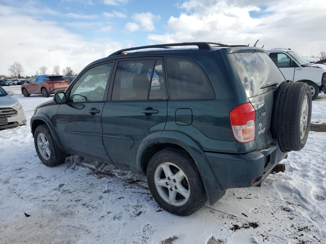 2002 Toyota RAV 4 VIN JTEHH20V426040435 Copart auction photo, side / top/roof damage thumbnail 2
