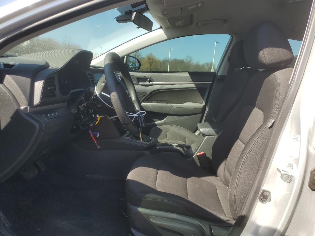 2020 Hyundai Elantra VIN 5NPD84LF8LH538857 Copart auction photo, vandalism damage thumbnail 7