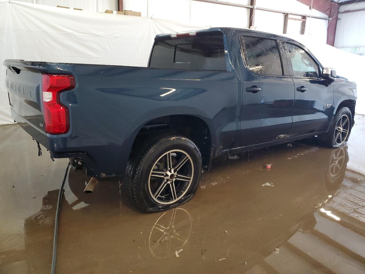 2021 Chevrolet Silverado VIN 3GCPWCED7MG216147 Copart auction photo, front end / rear end damage thumbnail 3