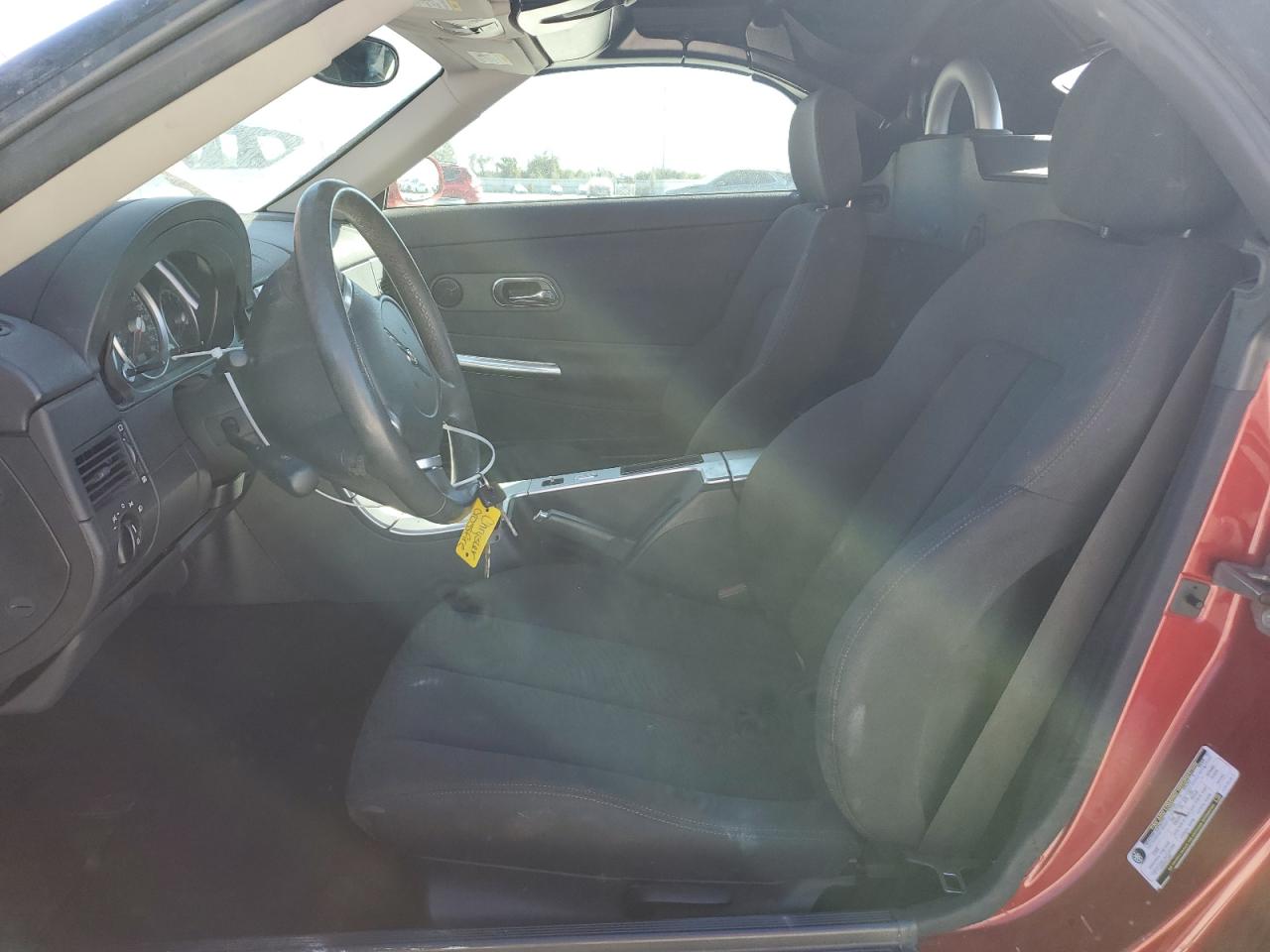 2007 Chrysler Crossfire VIN 1C3LN55L87X073766 Copart auction photo, front end / side damage thumbnail 7