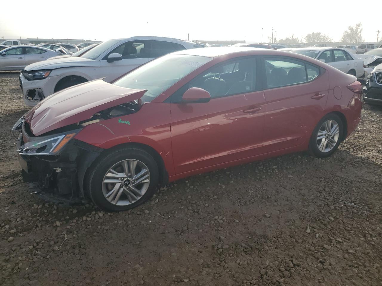 2019 Hyundai Elantra VIN 5NPD84LF4KH486691