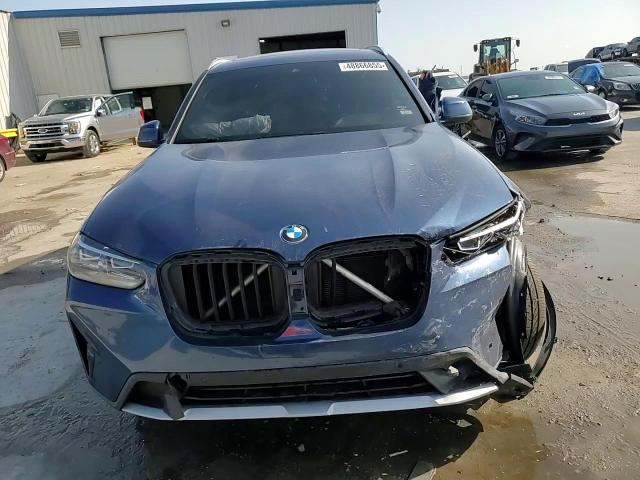 2022 BMW X3 VIN 5UX43DP09N9J67075 Copart auction photo, front end damage thumbnail 14