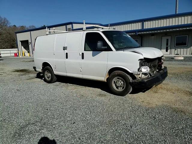 2014 Chevrolet Express VIN 1GCWGFCA0E1140371 Copart auction photo, all over damage thumbnail 12