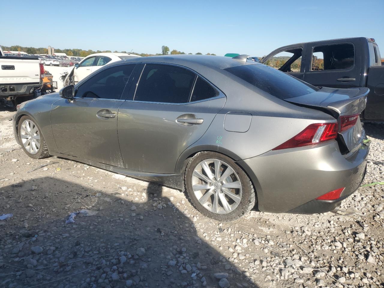 2016 Lexus IS VIN JTHCM1D28G5008636 Copart auction photo, rear end damage thumbnail 2