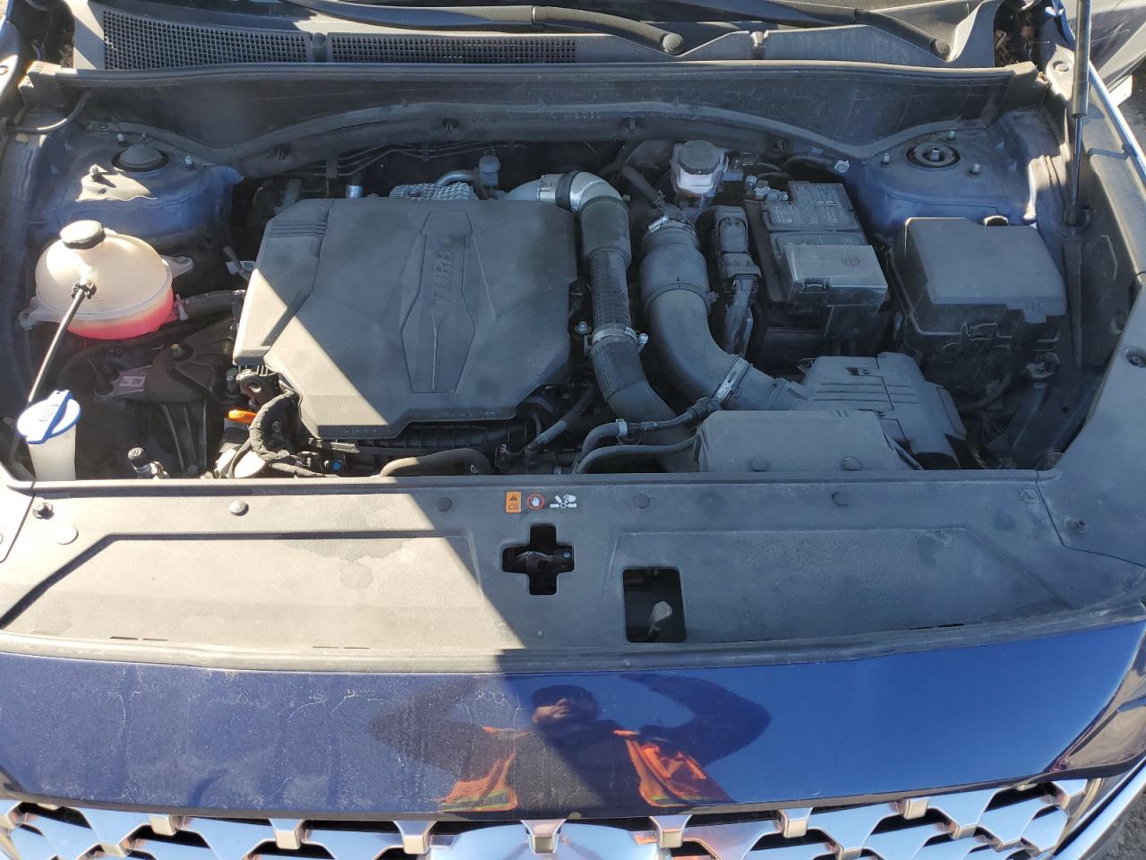 2023 Hyundai Santa Fe VIN 5NMS4DAL9PH485228 Copart auction photo, rear end damage thumbnail 12