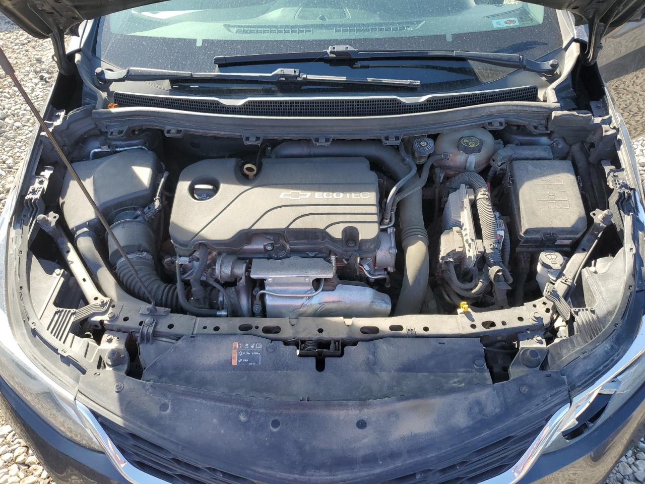 2016 Chevrolet Cruze VIN 1G1BE5SM2G7251250 Copart auction photo, side / front end damage thumbnail 11