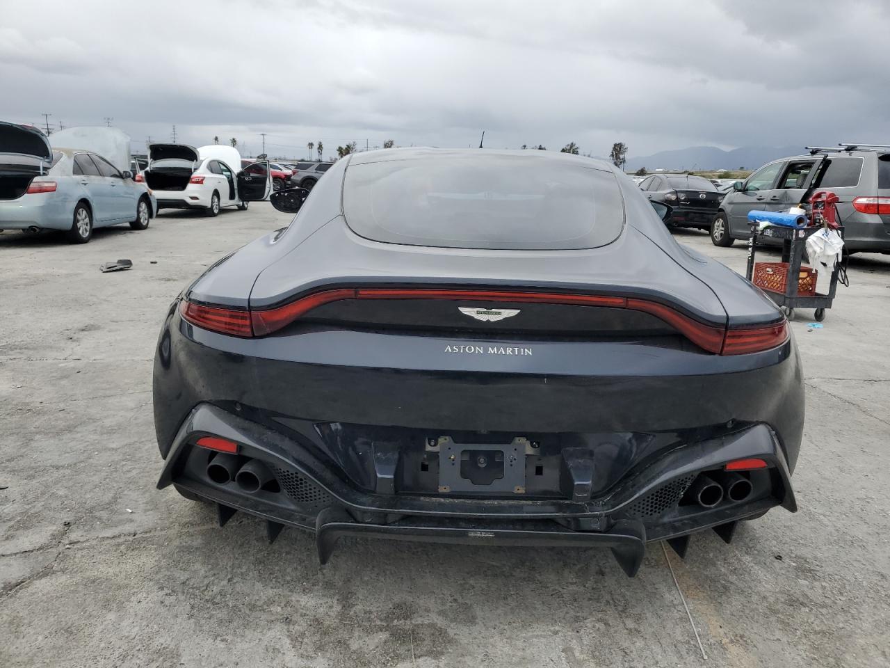 2020 Aston Martin Vantage VIN SCFSMGAW8LGN04656 Copart auction photo, mechanical / all over damage thumbnail 6