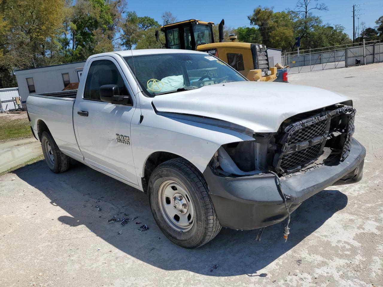 2017 RAM 1500 VIN 3C6JR6DG9HG510771 Copart auction photo, front end / side damage thumbnail 4