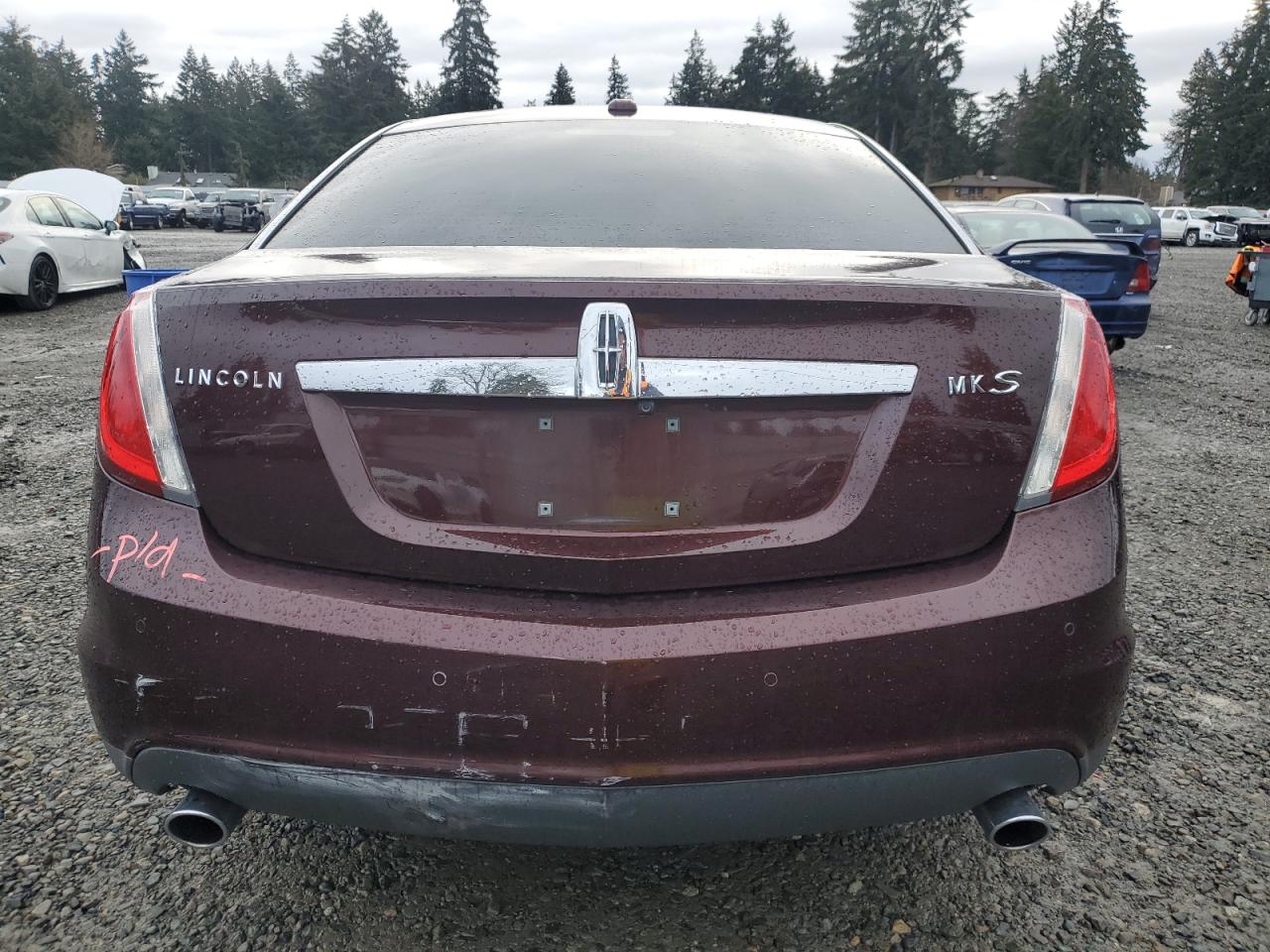 2009 Lincoln MKS VIN 1LNHM93R49G604625 Copart auction photo, front end damage thumbnail 6