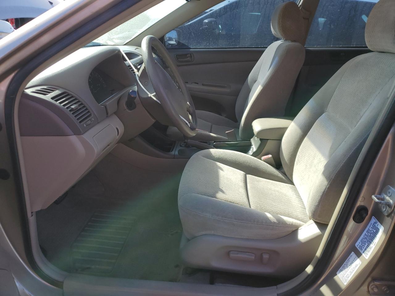 2002 Toyota Camry VIN 4T1BE32KX2U104268 Copart auction photo, front end / side damage thumbnail 7