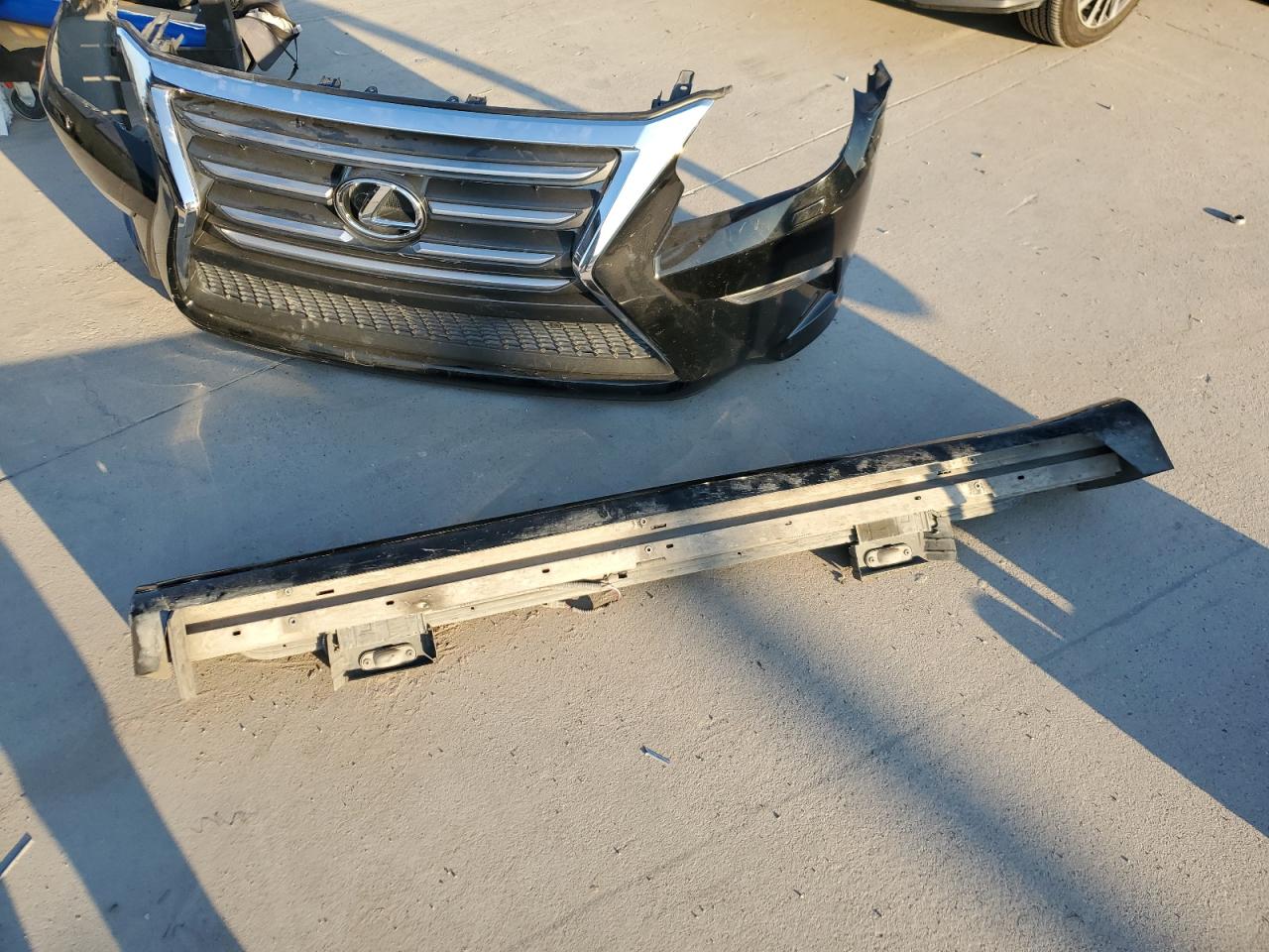 2014 Lexus GX VIN JTJBM7FX3E5066396 Copart auction photo, all over damage thumbnail 12