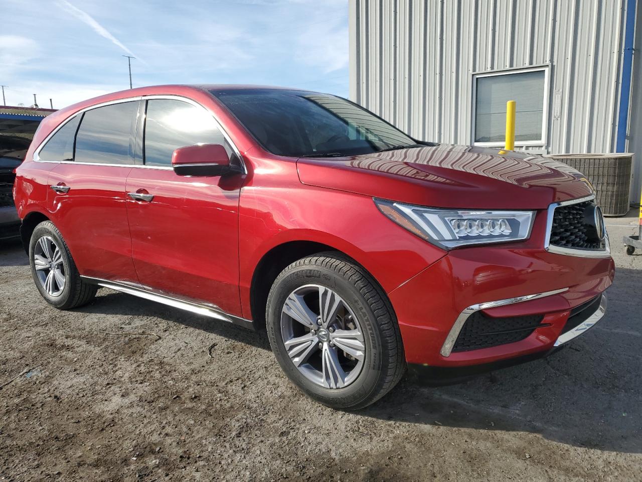 2020 Acura MDX VIN 5J8YD3H3XLL002849 Copart auction photo, rear end damage thumbnail 4