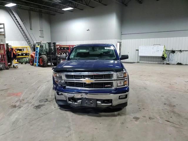 2014 Chevrolet Silverado VIN 1GCVKREC4EZ167648 Copart auction photo, front end / side damage thumbnail 11