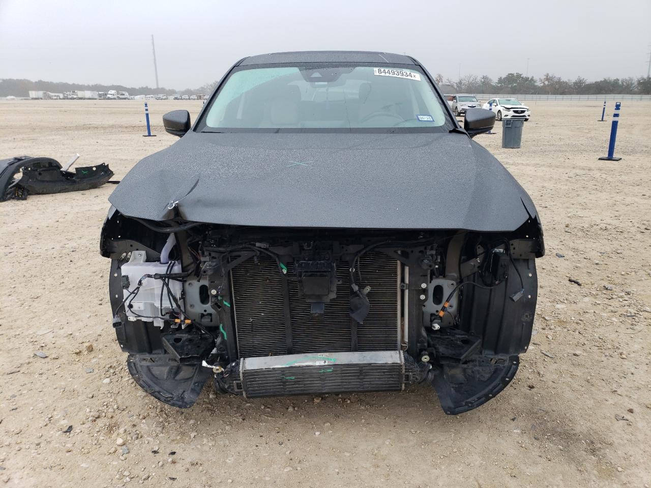 2023 Mazda CX-9 VIN JM3TCBAY2P0658344 Copart auction photo, front end / side damage thumbnail 5