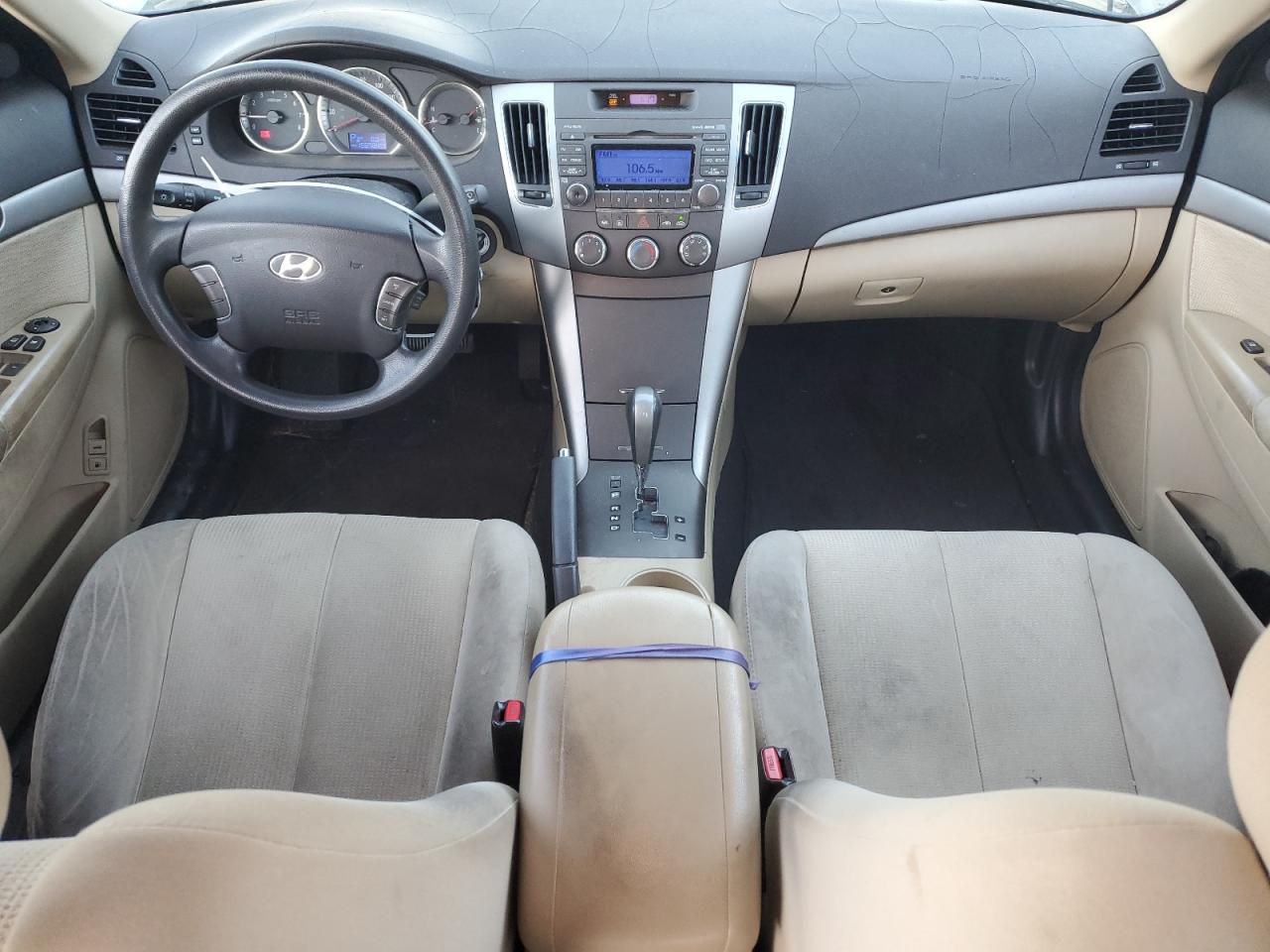 2009 Hyundai Sonata VIN 5NPET46C09H551633 Copart auction photo, all over damage thumbnail 8
