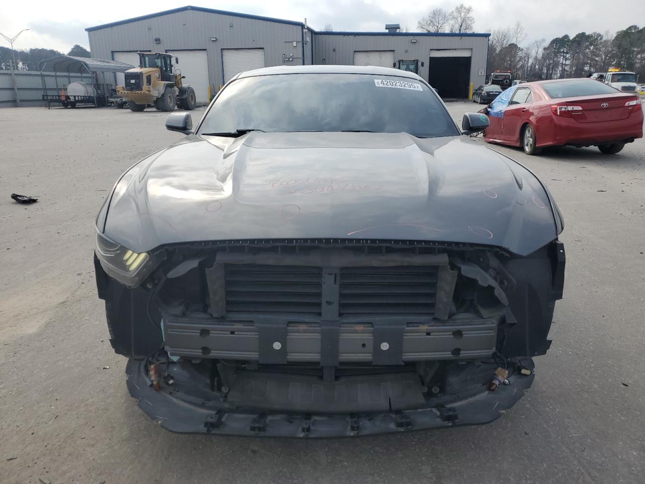 2017 Ford Mustang VIN 1FA6P8TH9H5301313 Copart auction photo, all over damage thumbnail 5