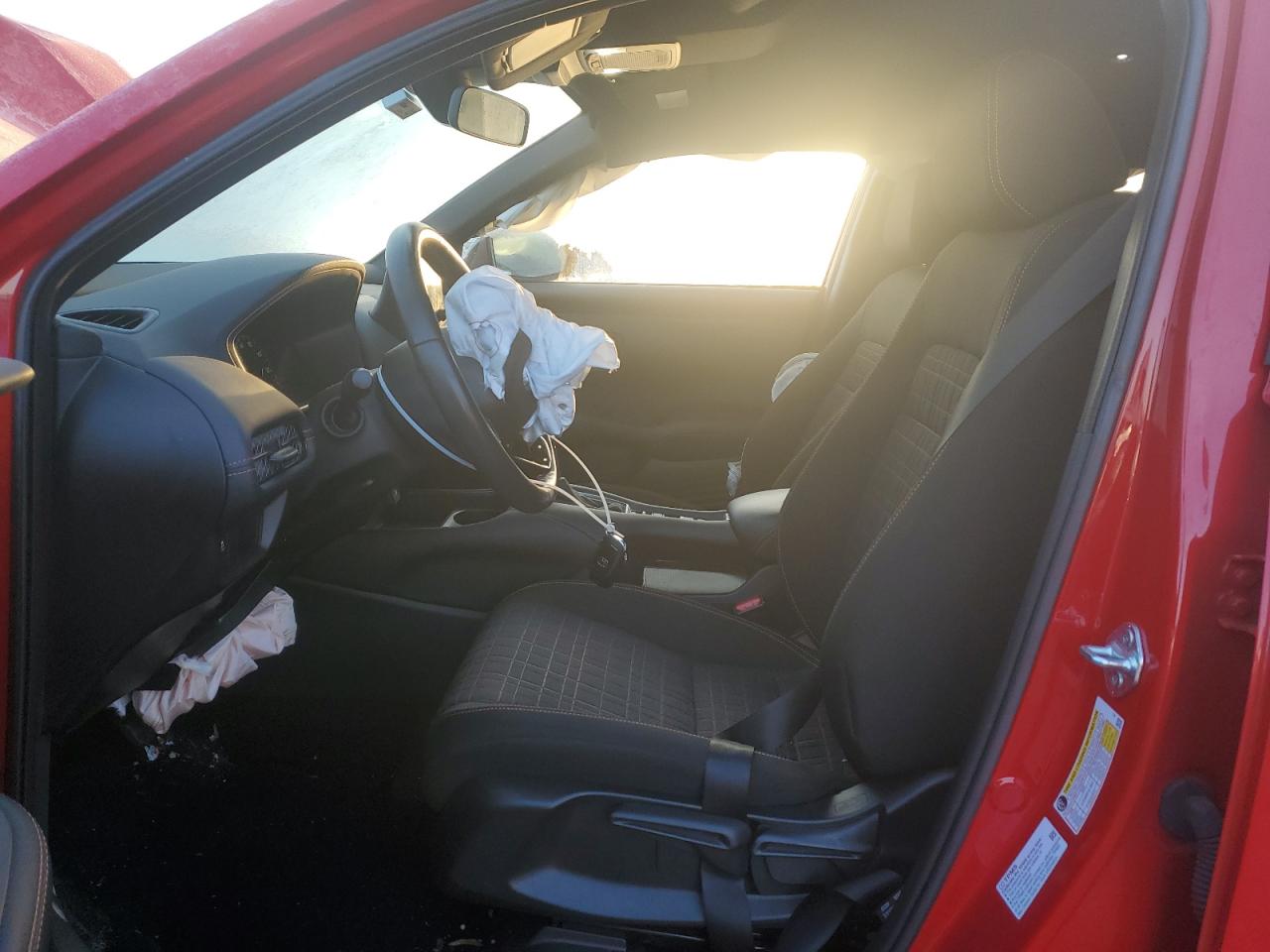 2023 Honda HR-V VIN 3CZRZ2H54PM737390 Copart auction photo, front end / minor dent/scratches damage thumbnail 7