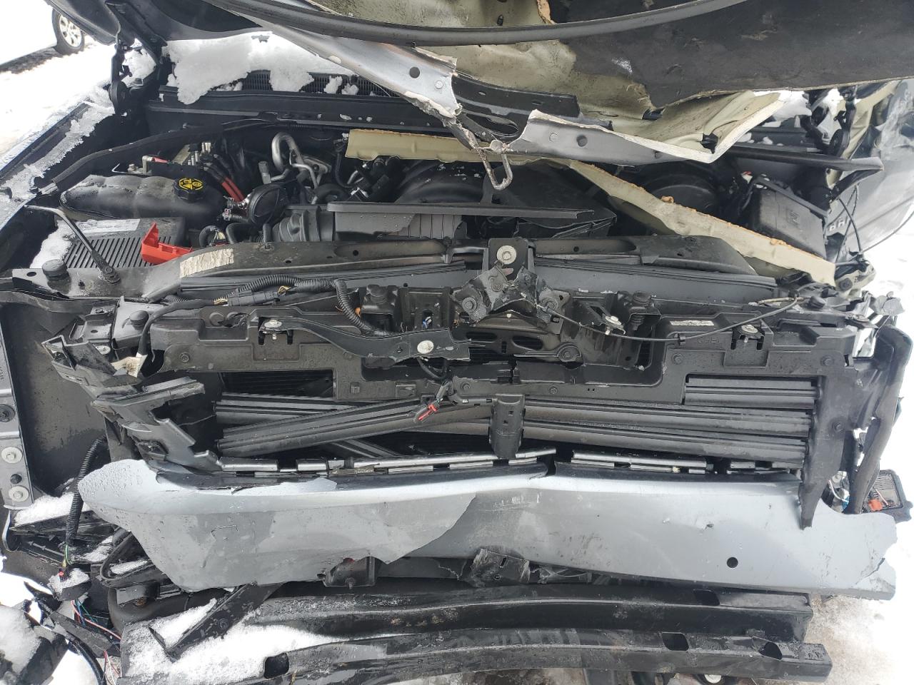 2020 Chevrolet Suburban VIN 1GNSKJKC4LR169509 Copart auction photo, front end / side damage thumbnail 12
