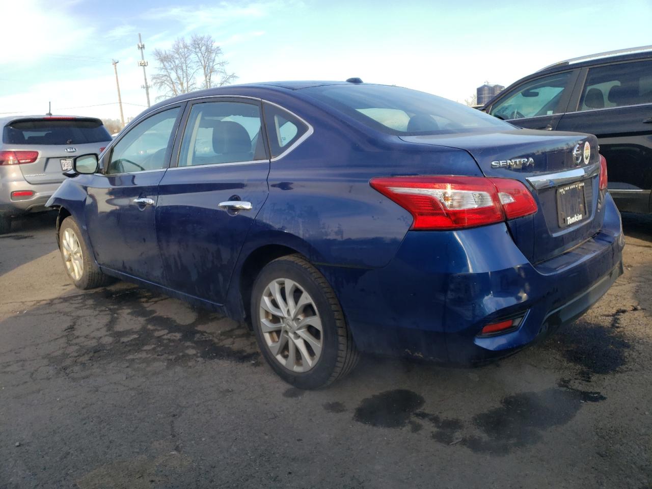 2018 Nissan Sentra VIN 3N1AB7AP6JL641003 Copart auction photo, front end damage thumbnail 2