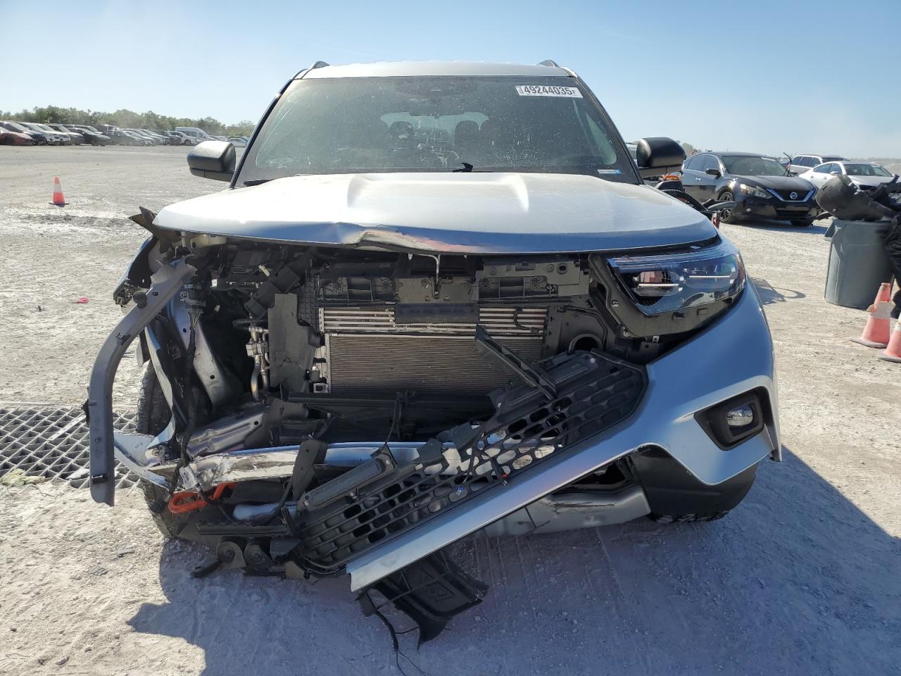2022 Ford Explorer VIN 1FMSK8JH4NGB61497 Copart auction photo, front end damage thumbnail 5