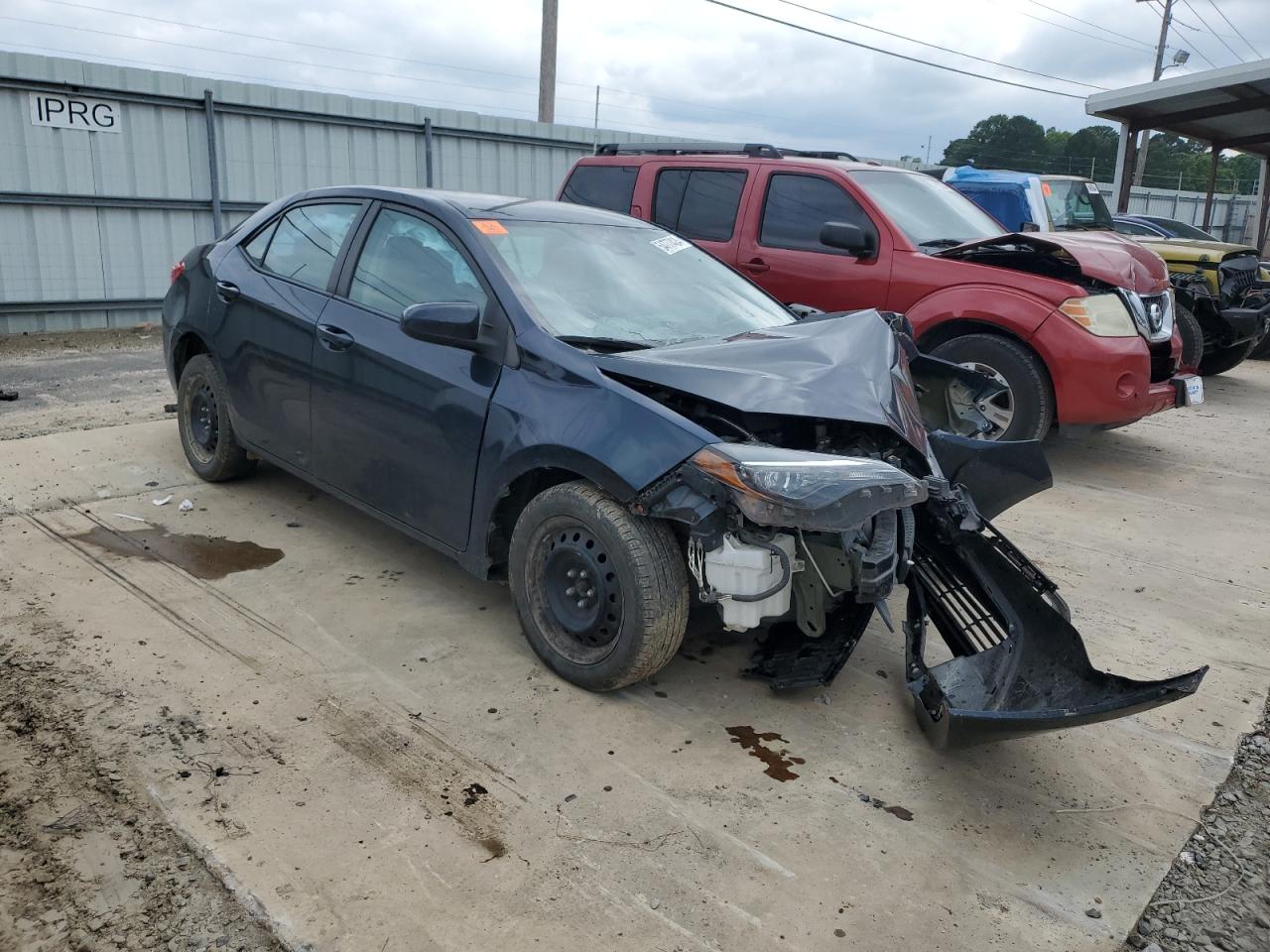 2019 Toyota Corolla VIN 5YFBURHE4KP869825 Copart auction photo, front end damage thumbnail 4