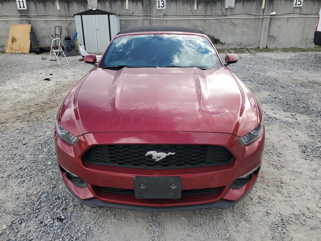 2017 Ford Mustang VIN 1FATP8UH1H5279633 Copart auction photo, rear end damage thumbnail 5