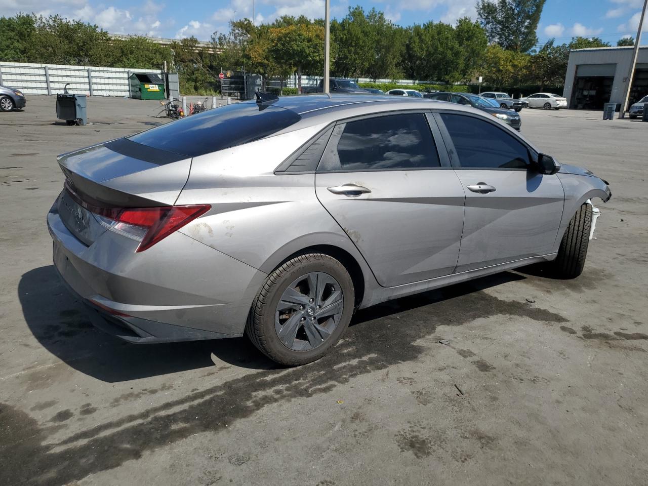 2021 Hyundai Elantra VIN KMHLS4AG0MU126945 Copart auction photo, front end damage thumbnail 3