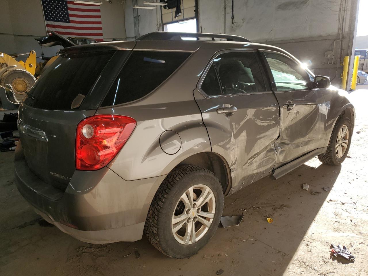 2011 Chevrolet Equinox VIN 2CNFLEEC9B6270951 Copart auction photo, side damage thumbnail 3