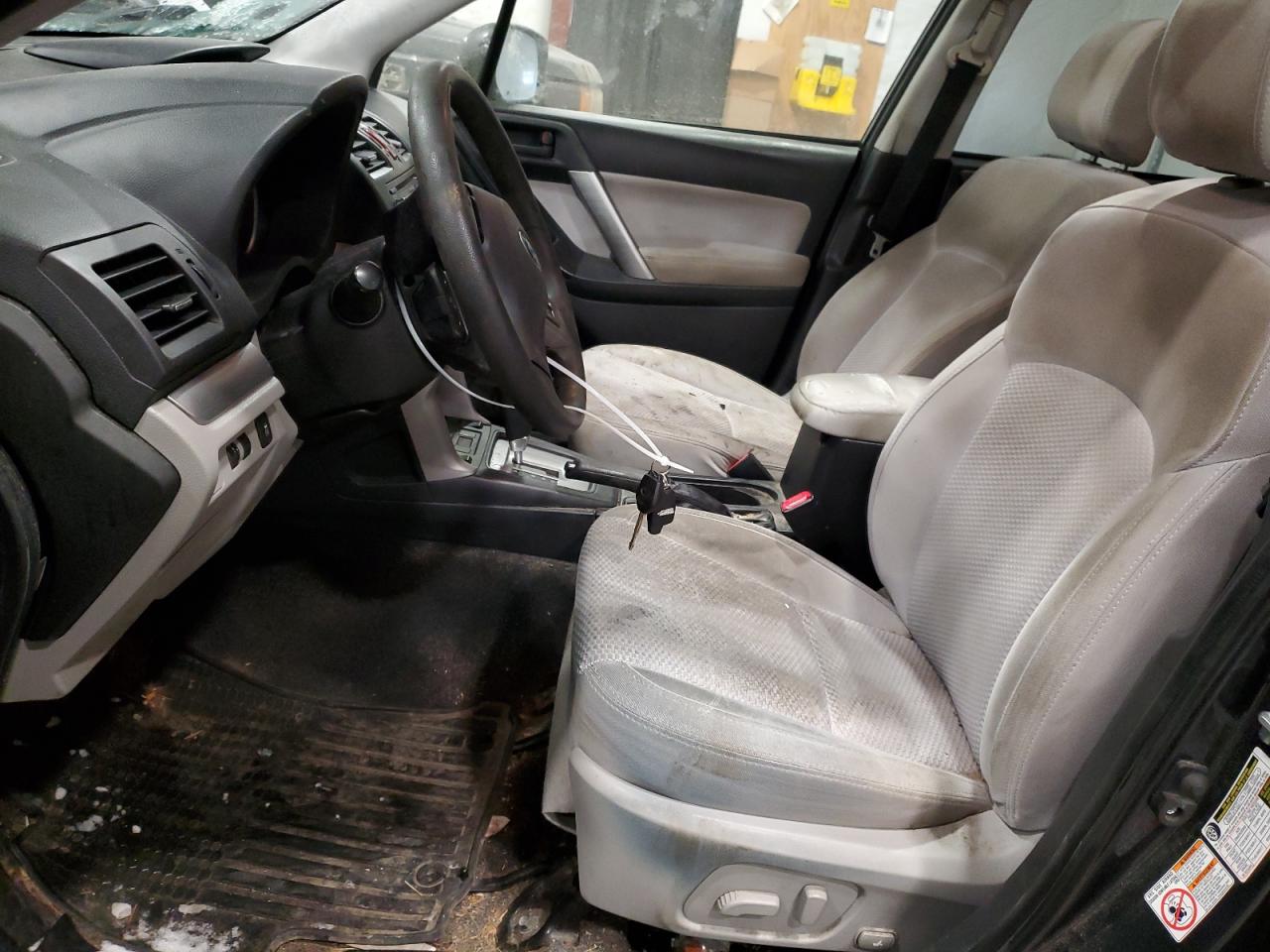 2015 Subaru Forester VIN JF2SJADC1FH544308 Copart auction photo, front end damage thumbnail 7