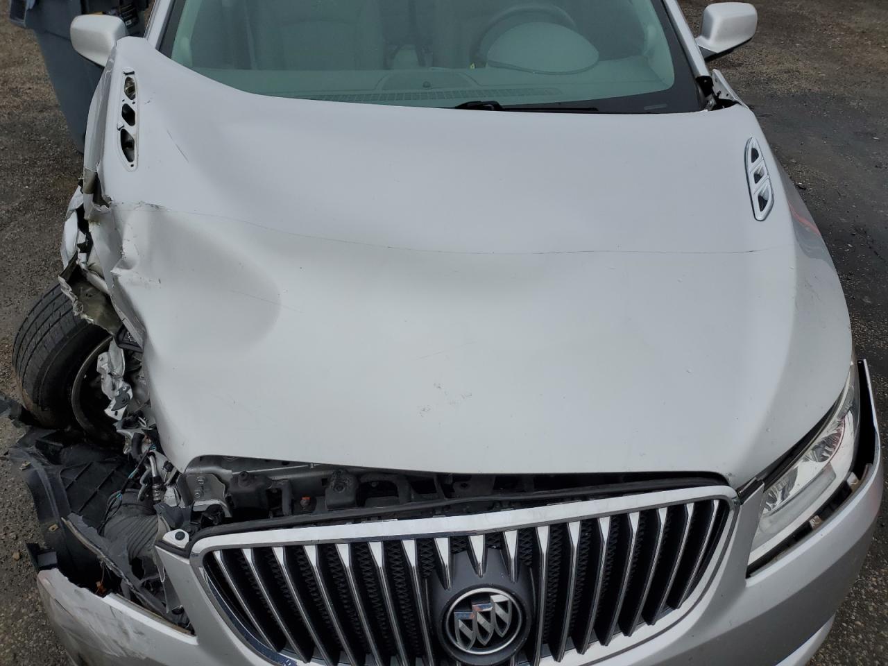 2013 Buick LaCrosse VIN 1G4GC5E36DF313591 Copart auction photo, front end damage thumbnail 12