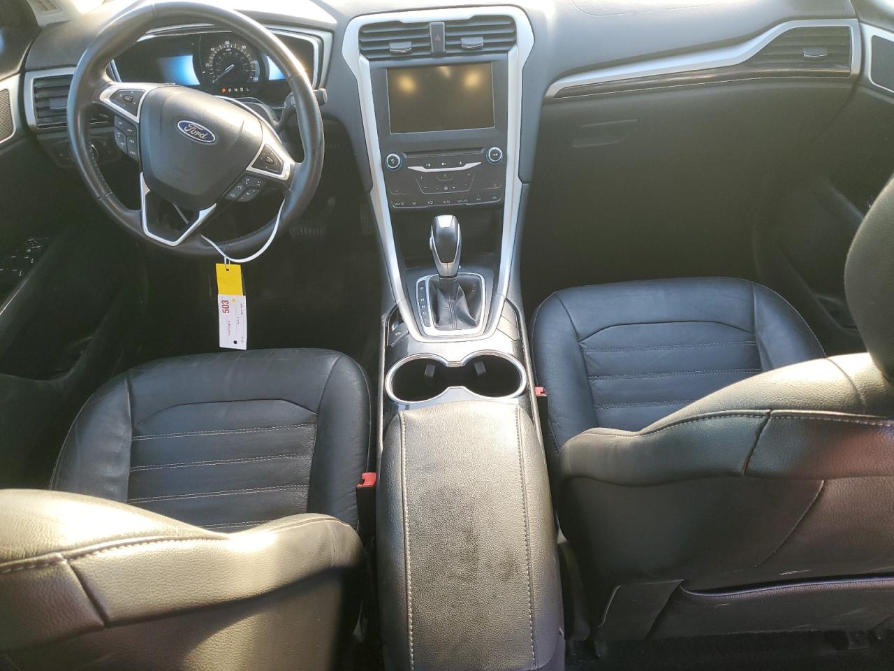 2015 Ford Fusion VIN 3FA6P0LU3FR195711 Copart auction photo, rear end damage thumbnail 8