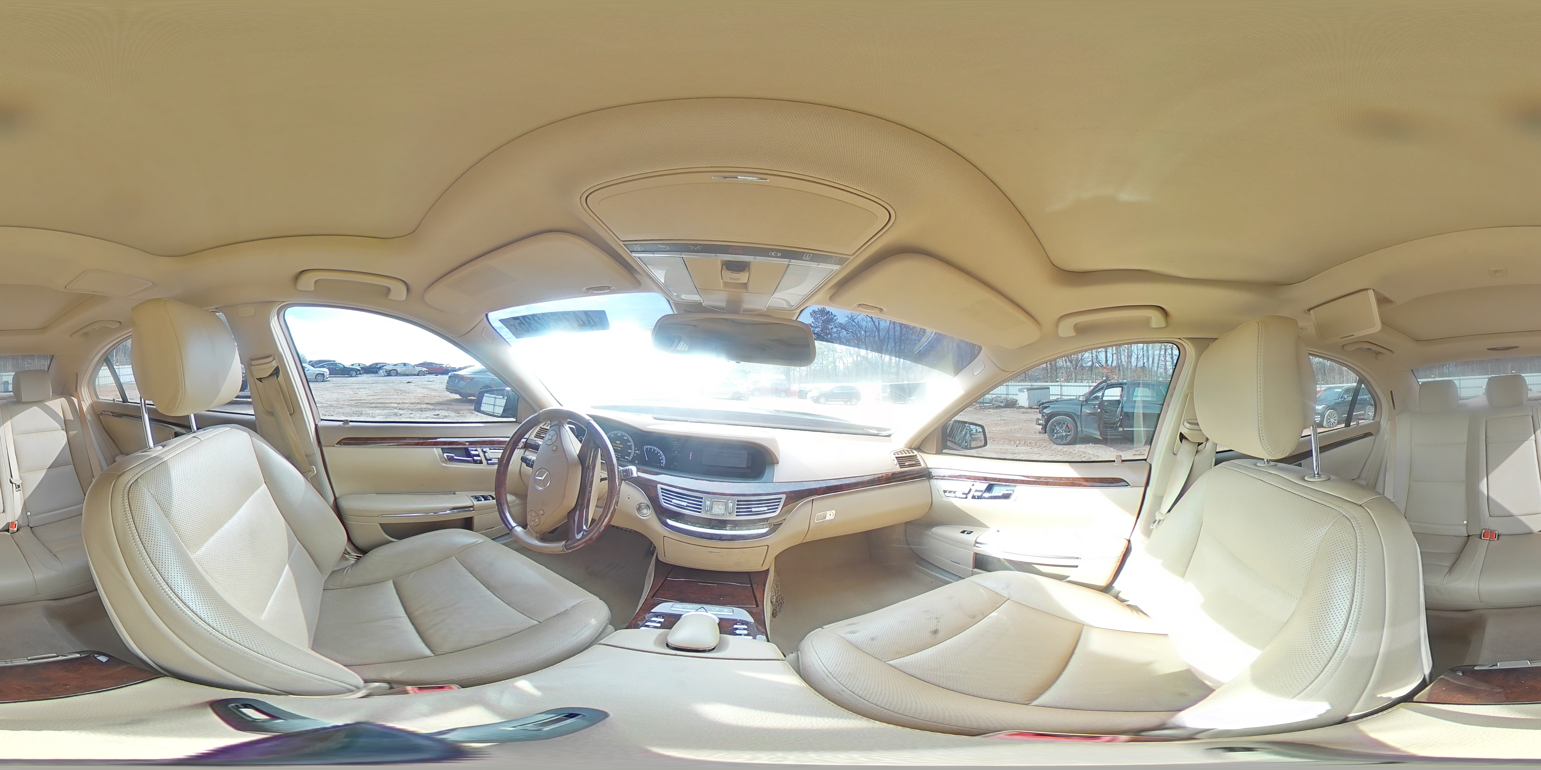 2012 Mercedes-Benz S-klasse VIN WDDNG7DB6CA425734 Copart auction photo, front end / rear end damage thumbnail 13