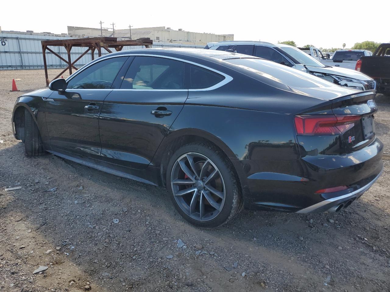2018 Audi RS5 VIN WAUC4CF5XJA060009 Copart auction photo, front end / undercarriage damage thumbnail 2