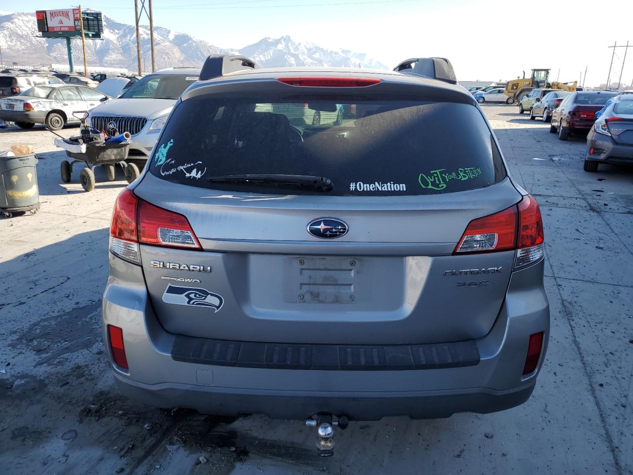 2010 Subaru Outback VIN 4S4BRDGC8A2324207 Copart auction photo, front end damage thumbnail 6