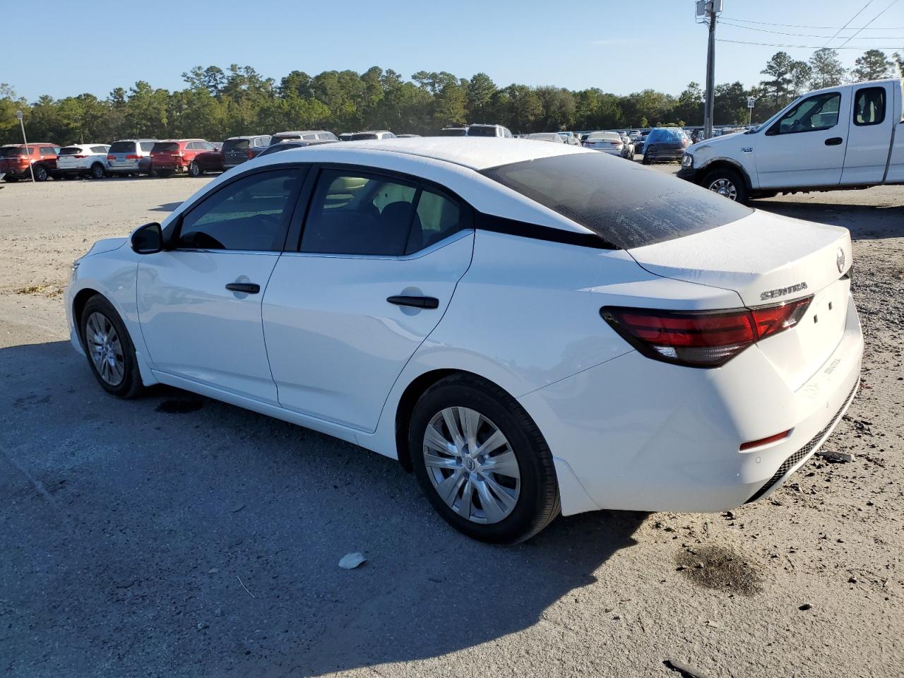 2024 Nissan Sentra VIN 3N1AB8BVXRY343104 Copart auction photo, side damage thumbnail 2