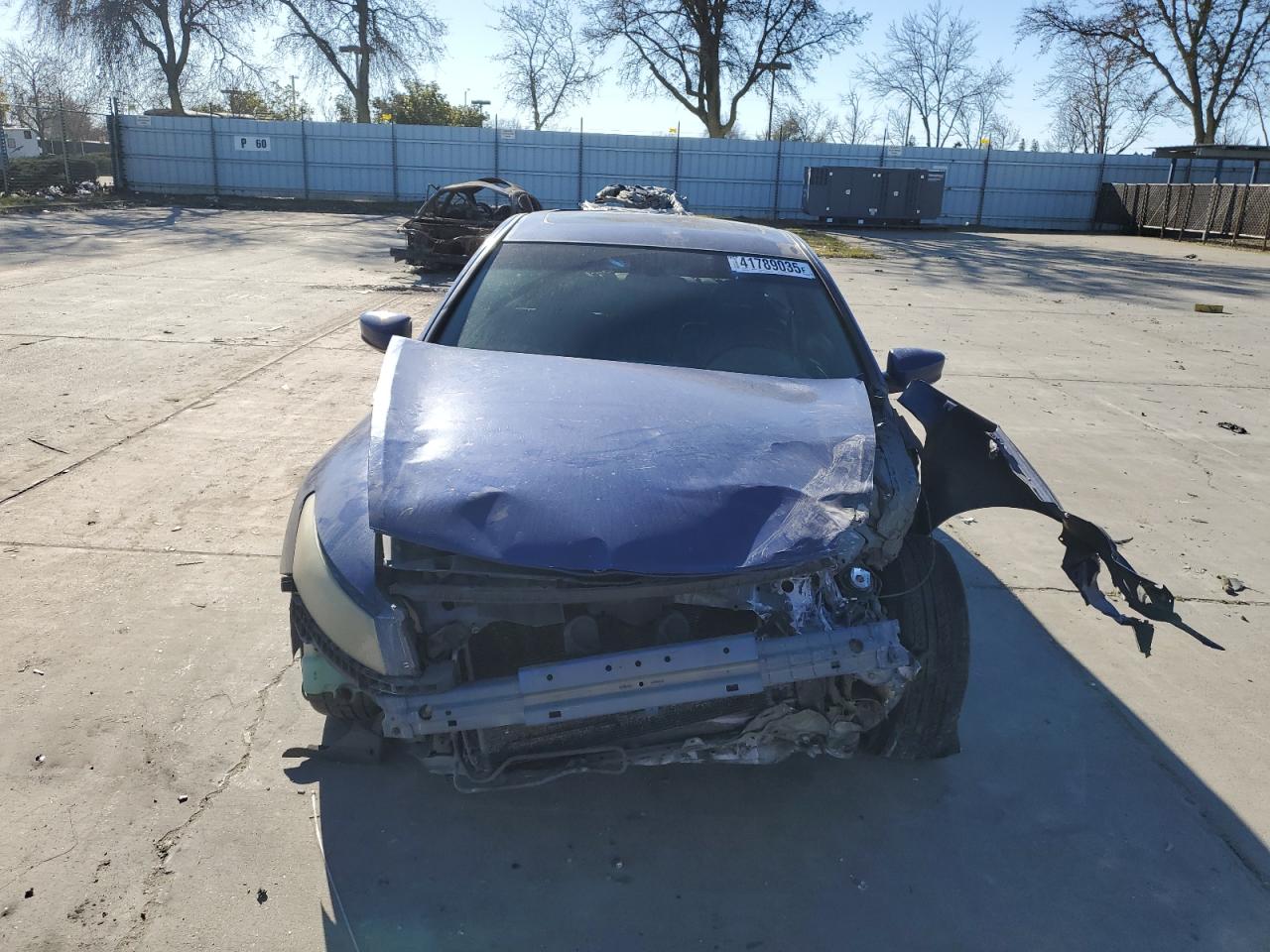 2009 Honda Accord VIN 1HGCS12839A001913 Copart auction photo, front end / rear end damage thumbnail 5