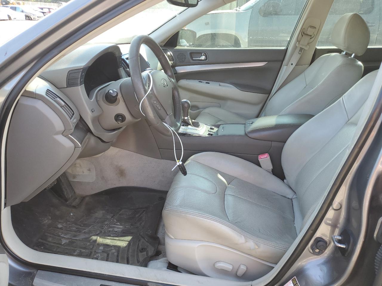 2012 Infiniti G VIN JN1CV6AR8CM675710 Copart auction photo, front end / minor dent/scratches damage thumbnail 7