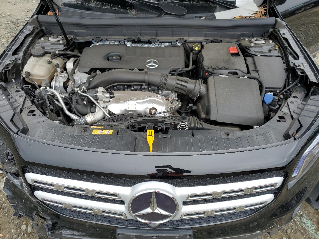 2023 Mercedes-Benz GLB VIN W1N4M4HB0PW280263 Copart auction photo, front end / undercarriage damage thumbnail 12