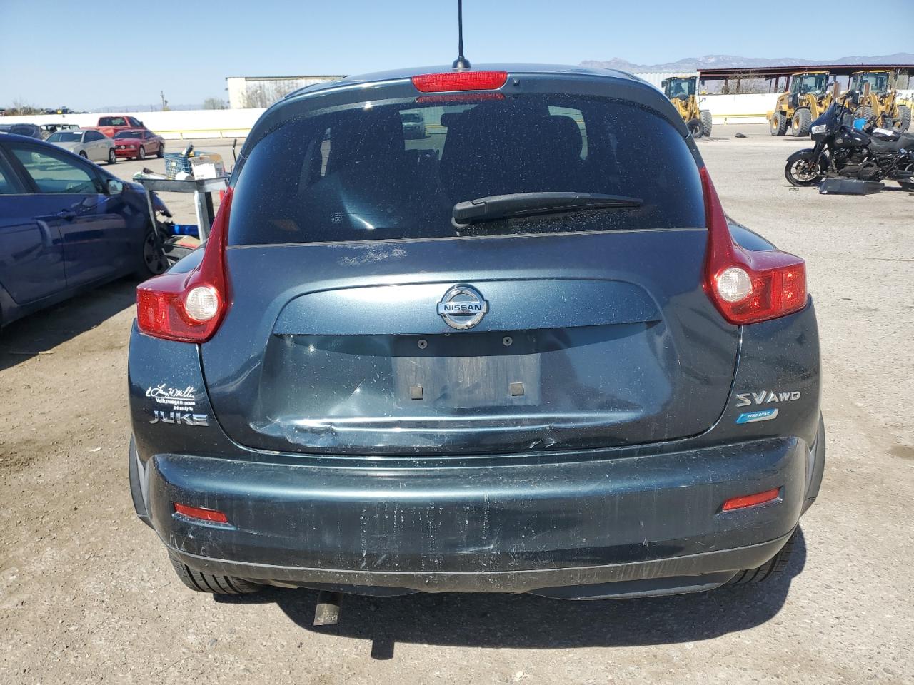 2013 Nissan Juke VIN JN8AF5MV9DT223698 Copart auction photo, front end / mechanical damage thumbnail 6