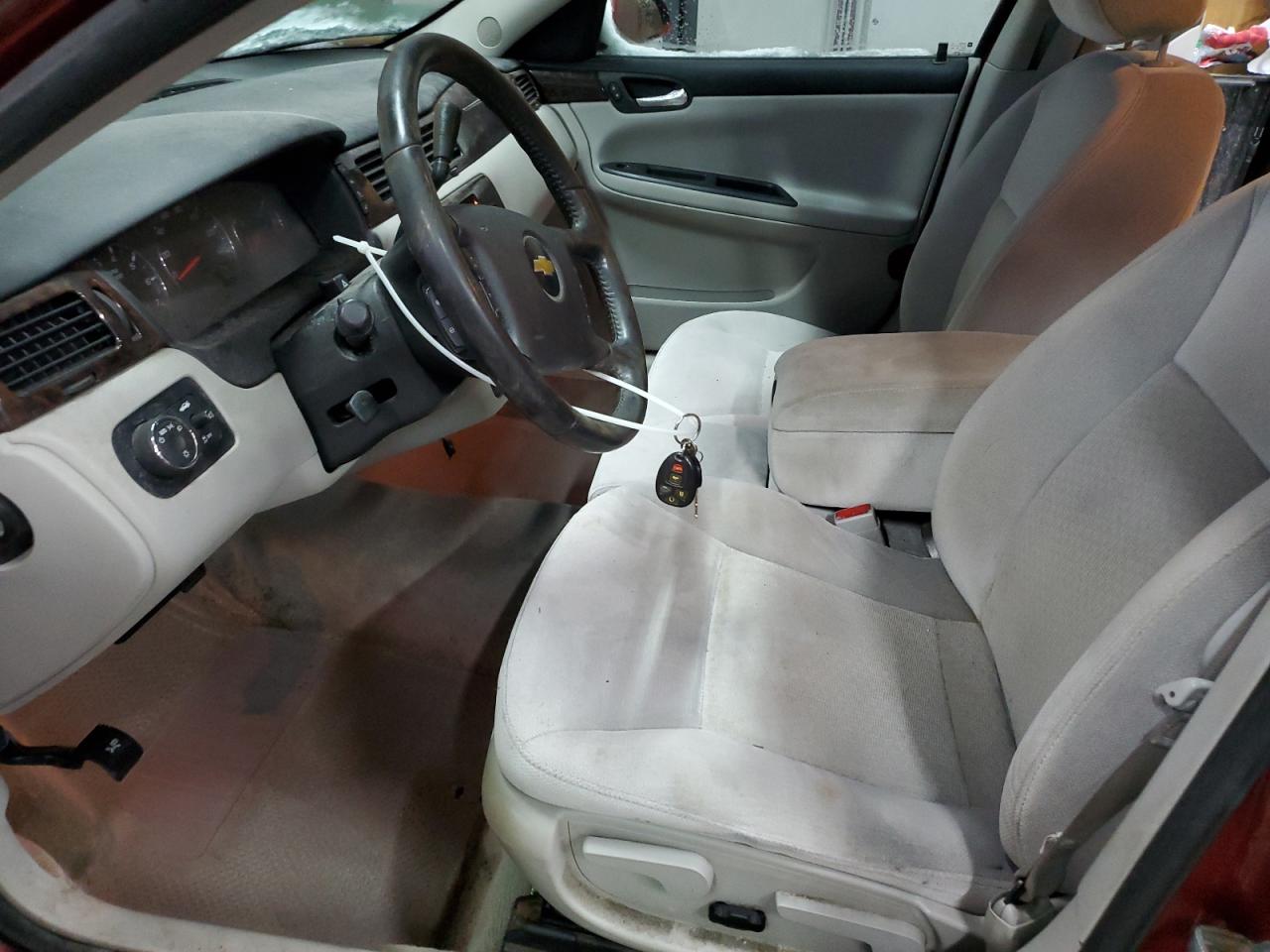 2013 Chevrolet Impala VIN 2G1WB5E31D1164722 Copart auction photo, front end / undercarriage damage thumbnail 7