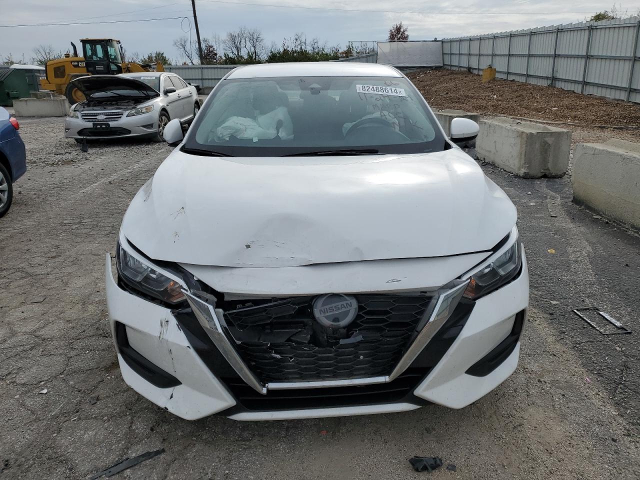 2022 Nissan Sentra VIN 3N1AB8BV6NY303094 Copart auction photo, front end damage thumbnail 5