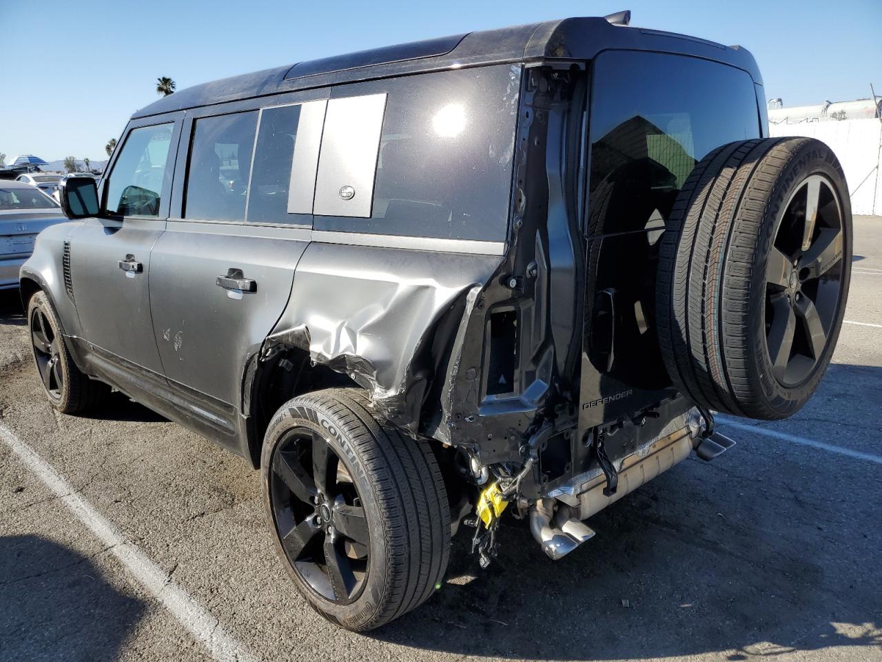 2023 Land Rover Defender VIN SALEWEEE0P2150817 Copart auction photo, rear end / minor dent/scratches damage thumbnail 2