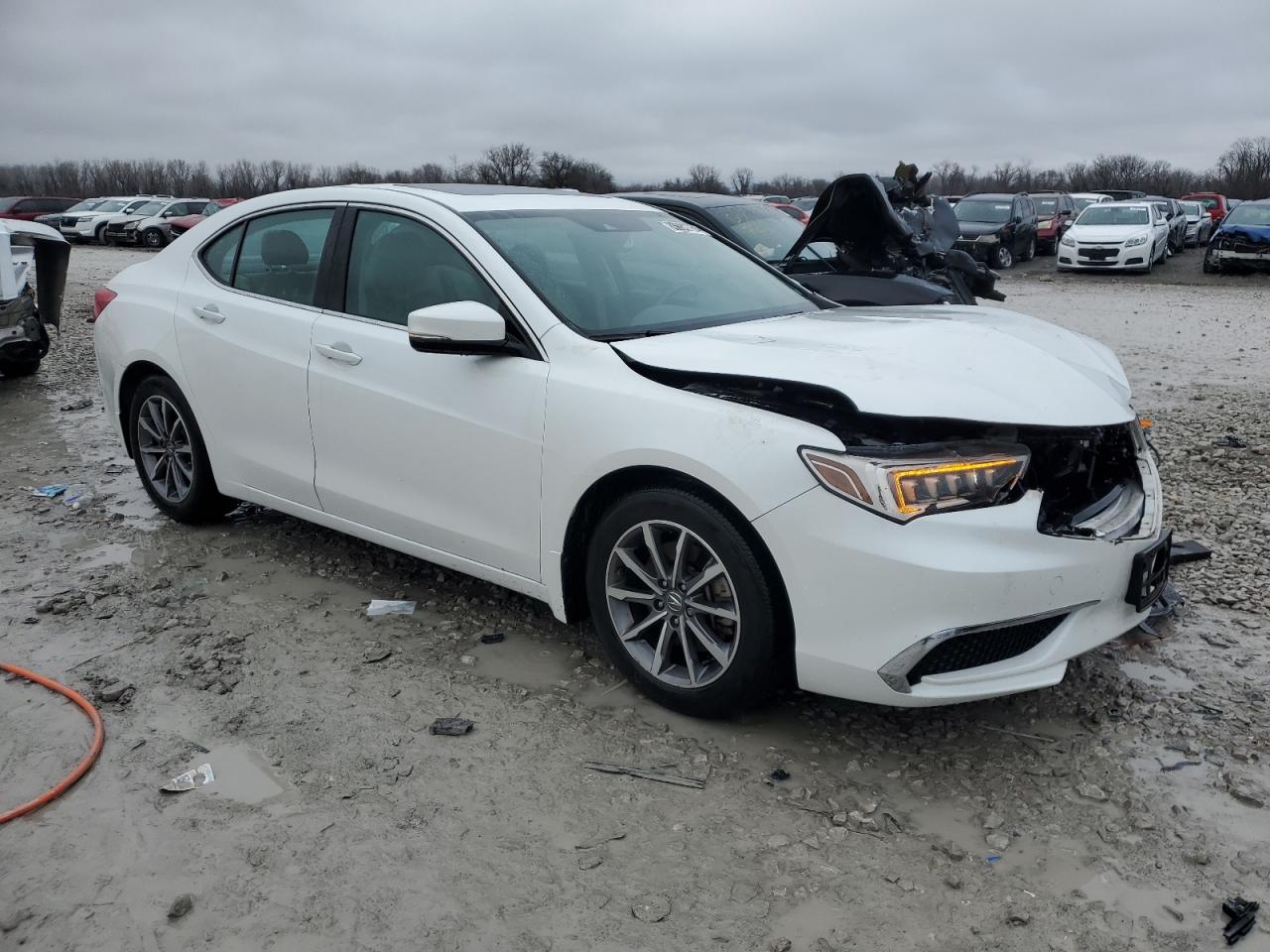 2020 Acura TLX VIN 19UUB1F32LA013139 Copart auction photo, front end damage thumbnail 4