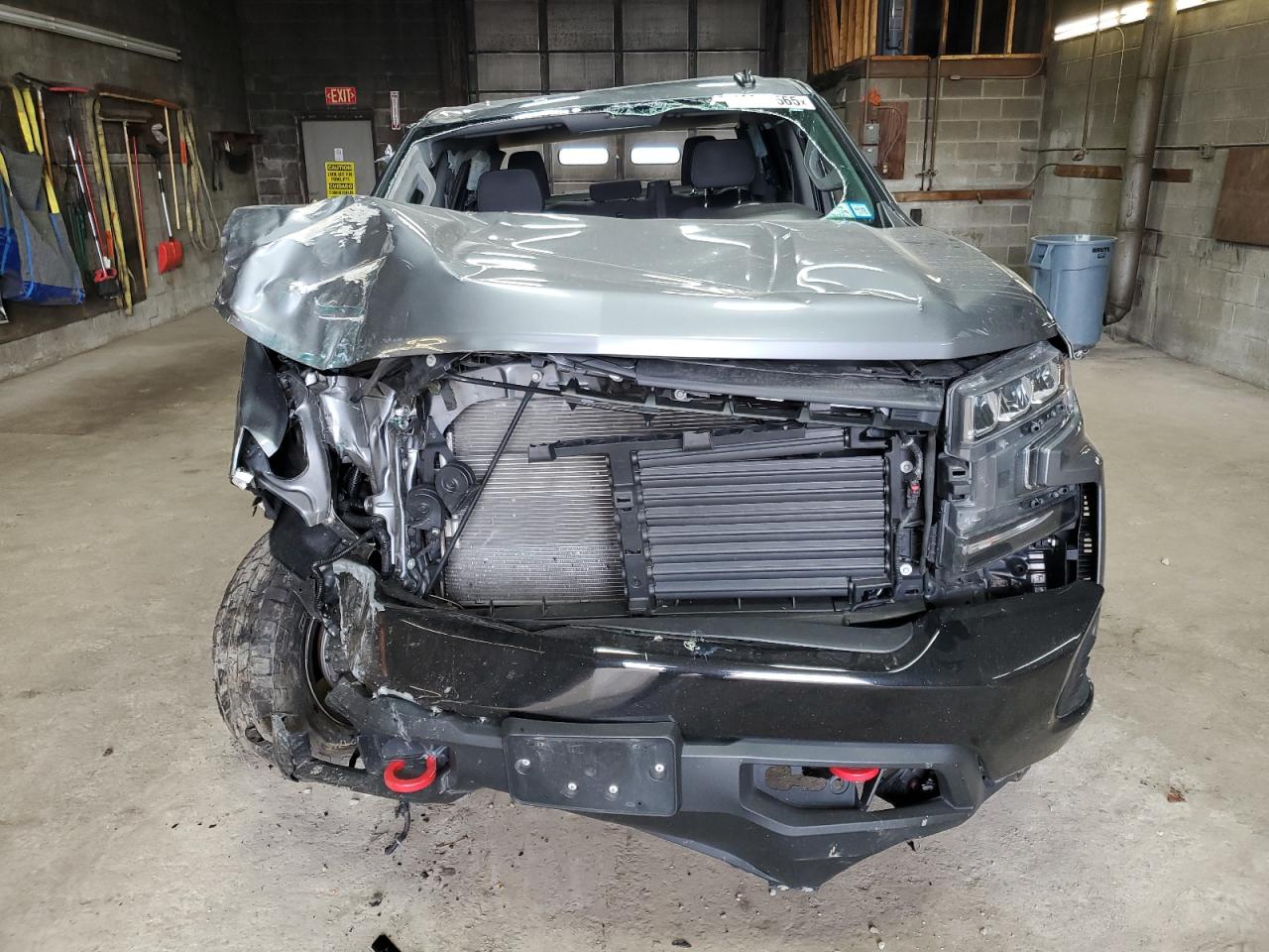 2021 Chevrolet Silverado VIN 1GCPYFED1MZ336554 Copart auction photo, rollover damage thumbnail 5