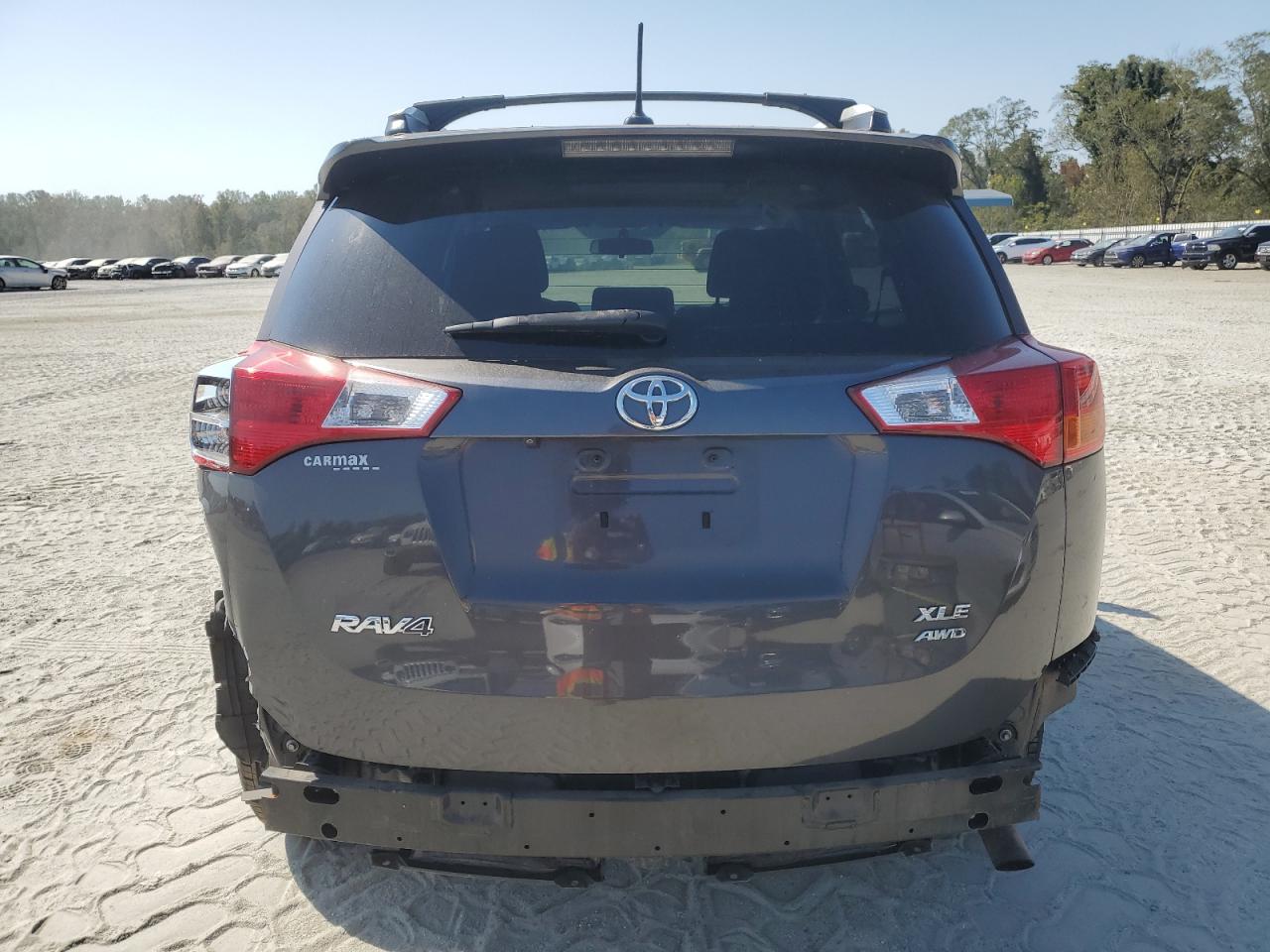 2015 Toyota RAV 4 VIN 2T3RFREV4FW393231 Copart auction photo, rear end / minor dent/scratches damage thumbnail 6