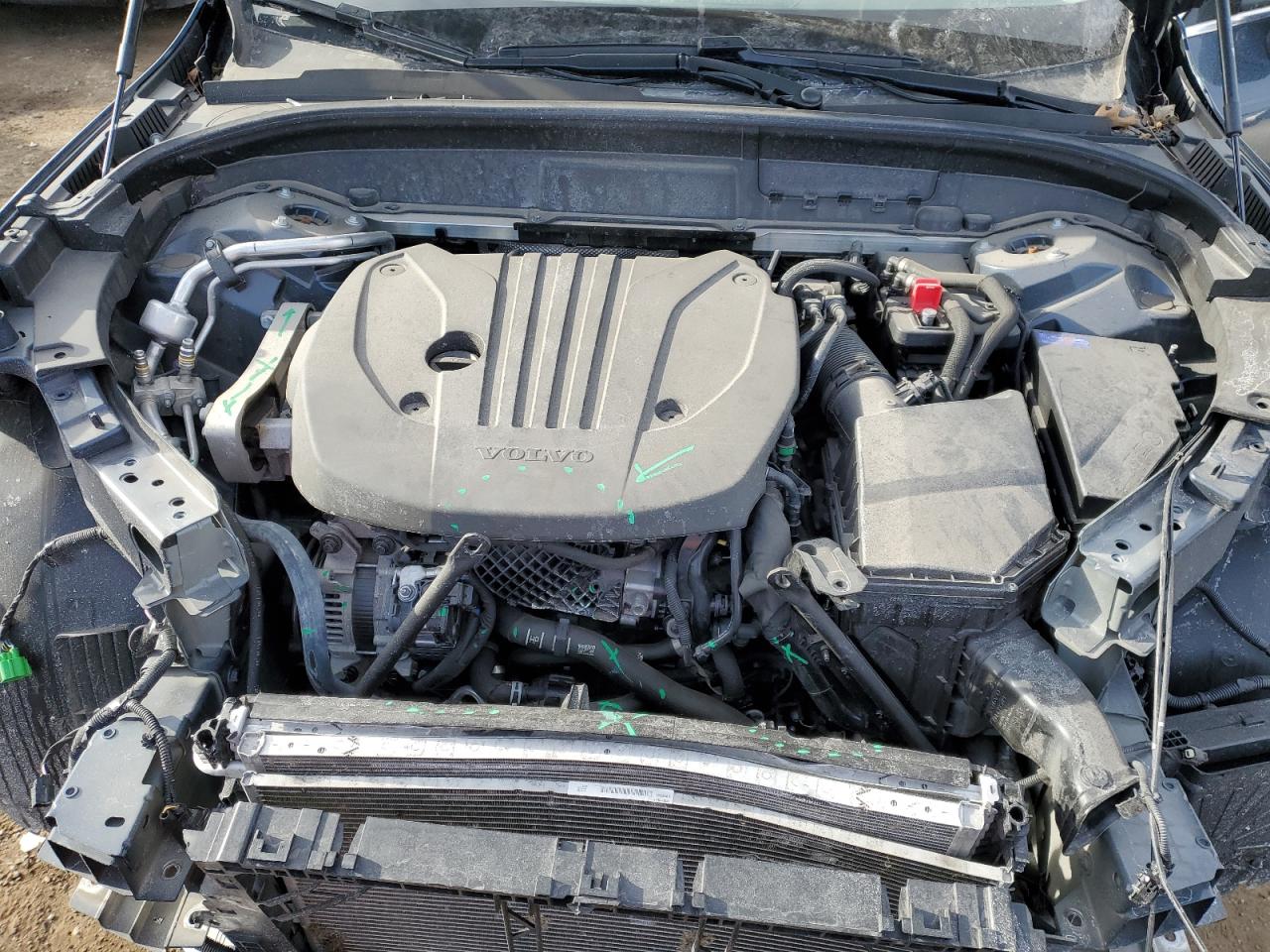 2023 Volvo XC60 VIN YV4L12DK4P1289967 Copart auction photo, front end damage thumbnail 11