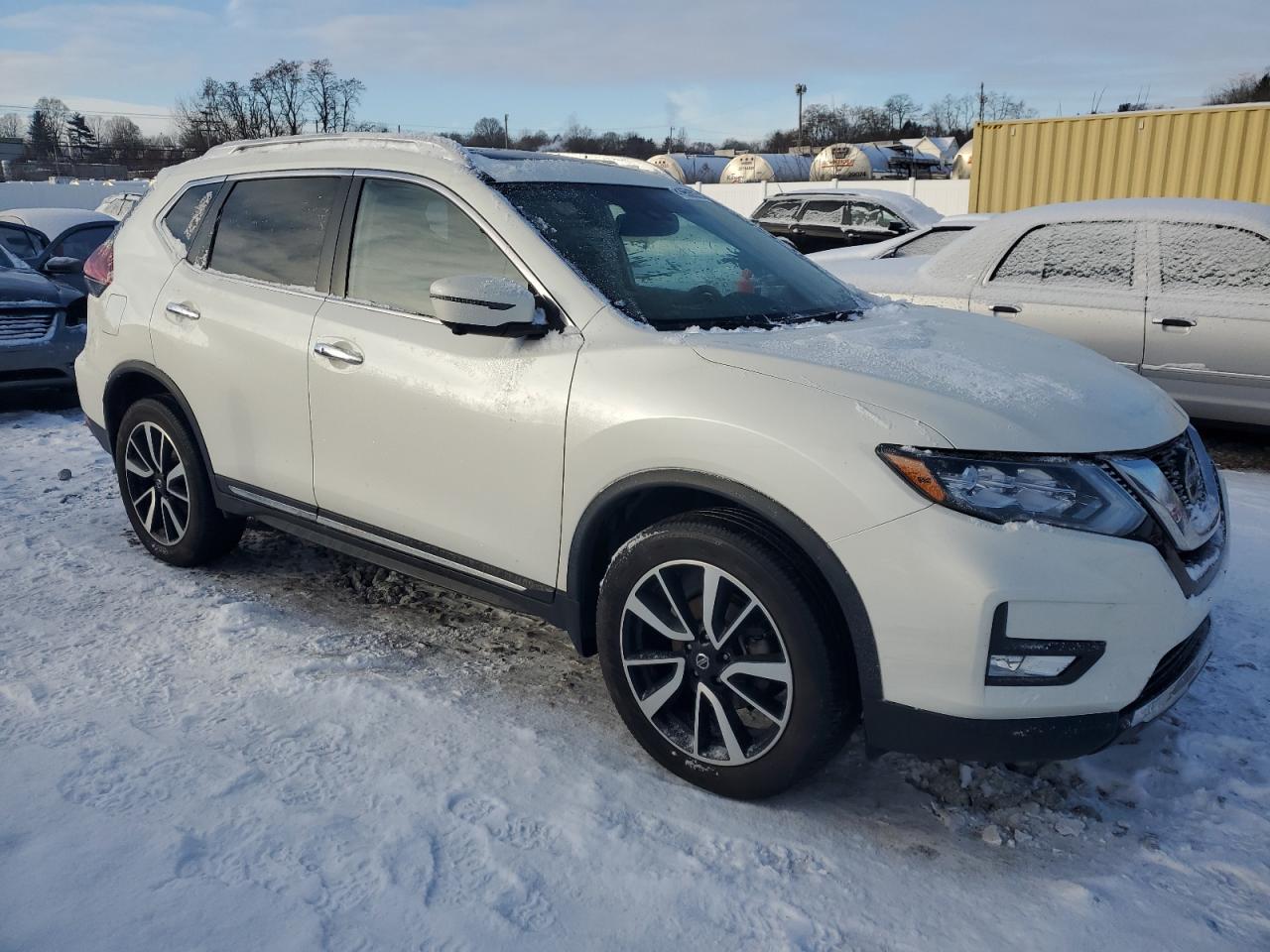 2018 Nissan Rogue VIN JN8AT2MV1JW342864 Copart auction photo, front end / rear end damage thumbnail 4